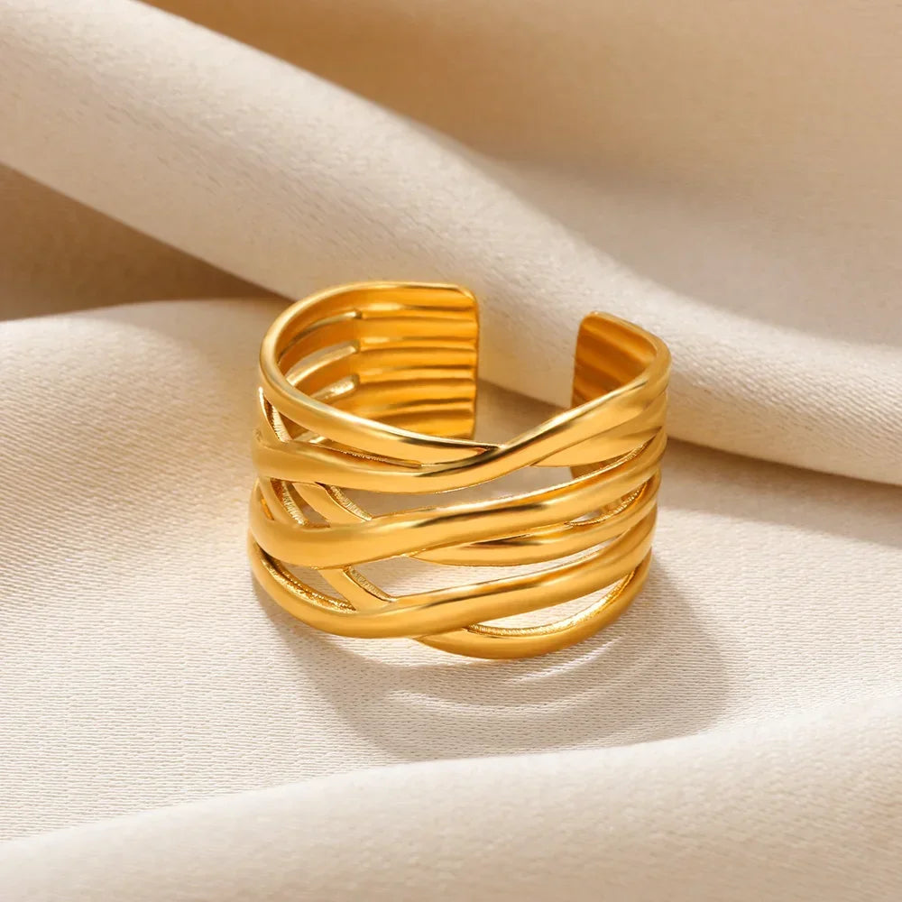 Stainless Steel Rings collection.