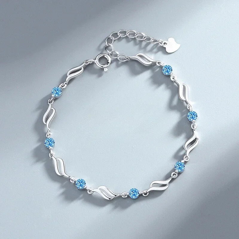 Heart Shaped Necklace Bracelet