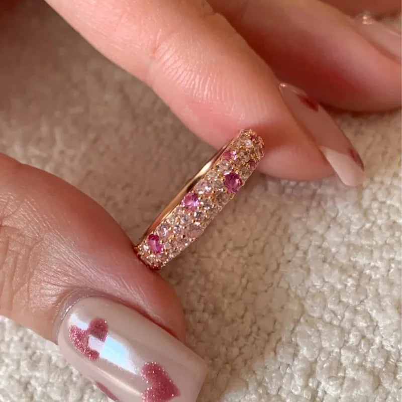 Rose Pink Princess Ring