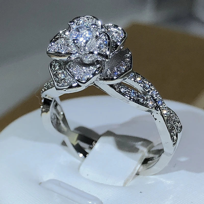 Rose Zircon Ring