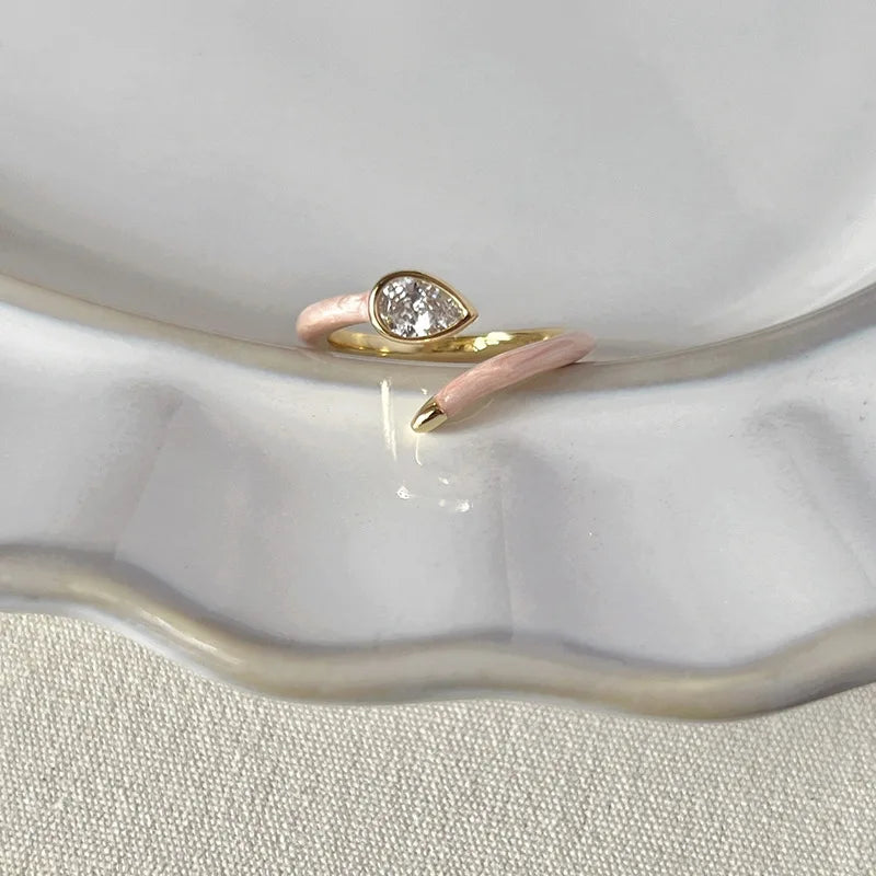 Rose Pink Princess Ring