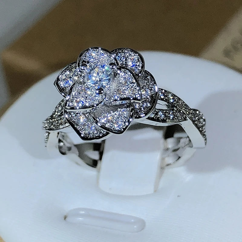Rose Zircon Ring