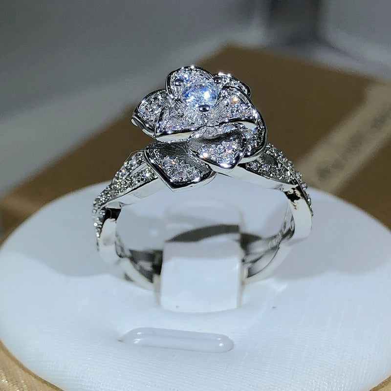 Rose Zircon Ring
