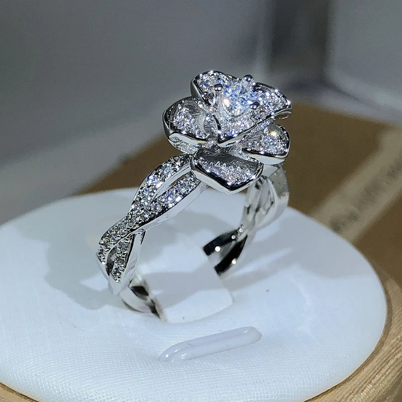 Rose Zircon Ring
