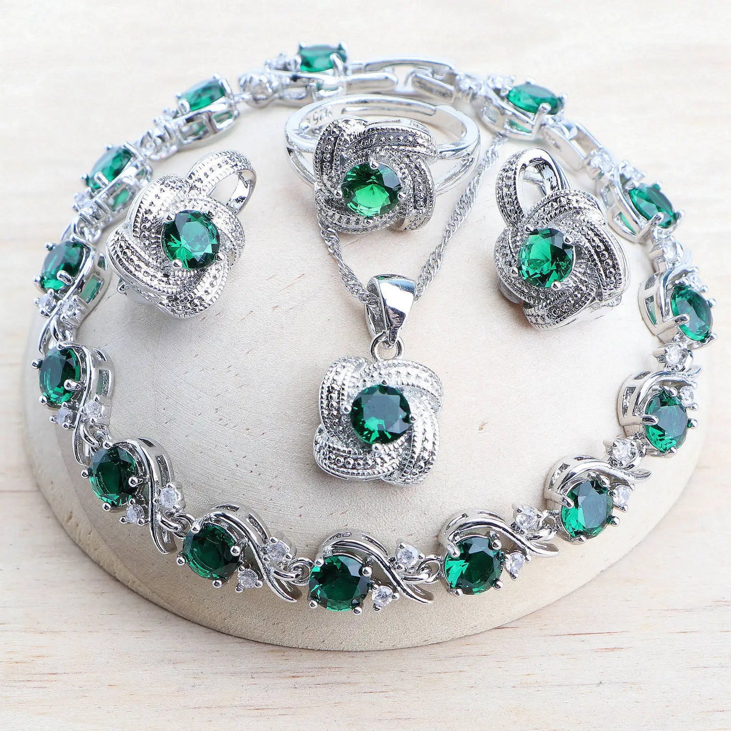 Blue Zirconia Women Jewelry
