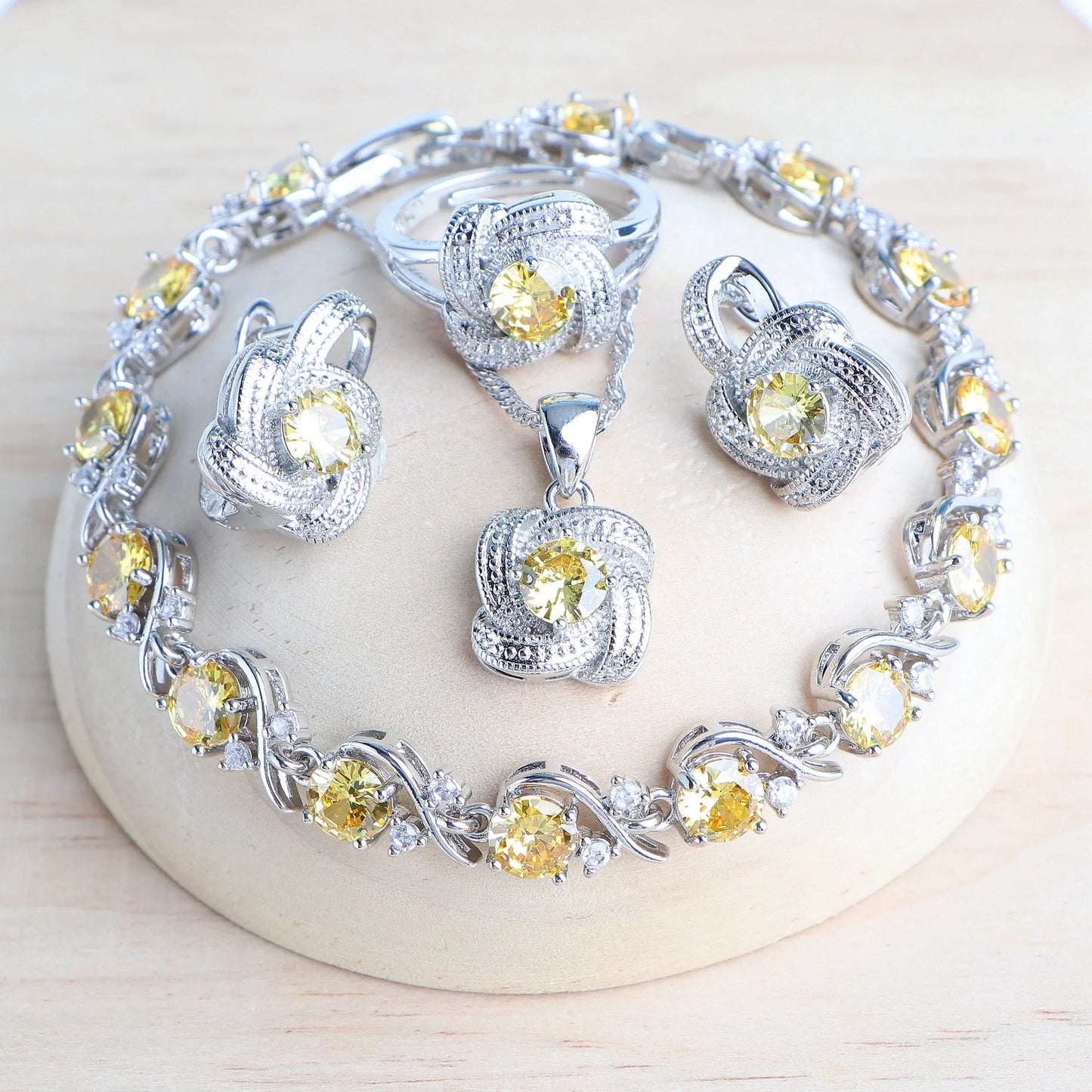 Blue Zirconia Women Jewelry