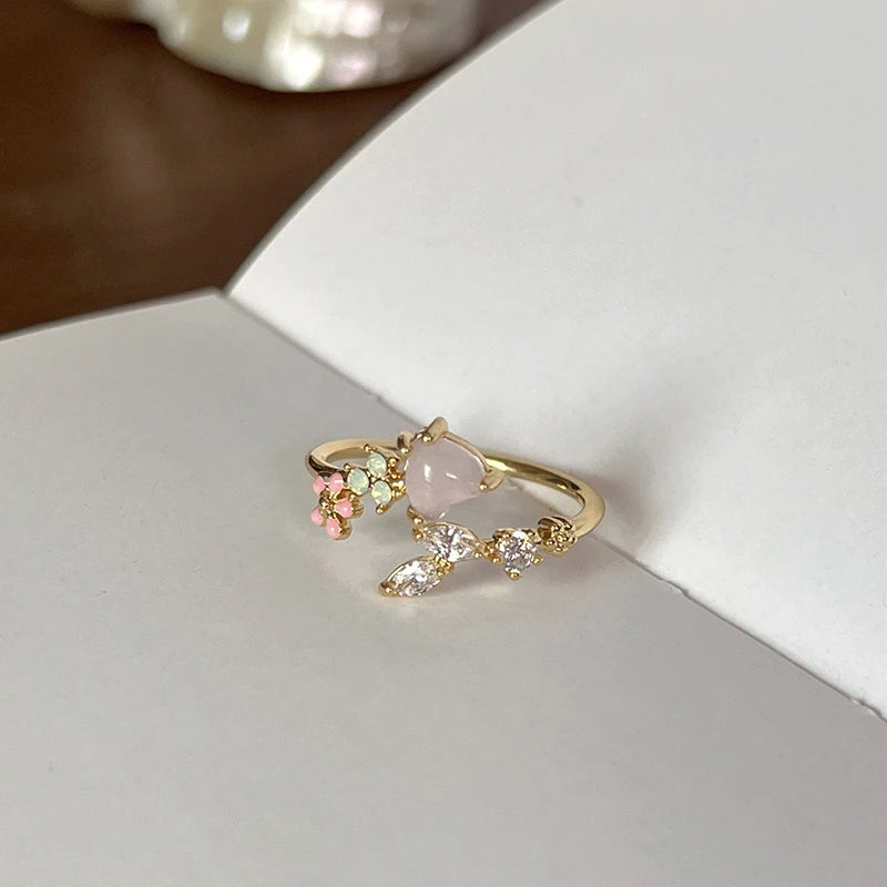Rose Pink Princess Ring