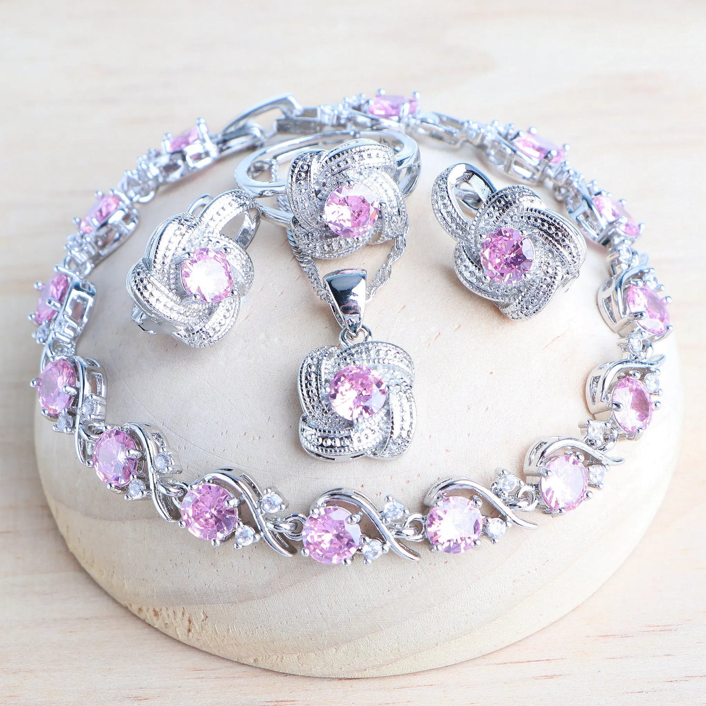 Blue Zirconia Women Jewelry