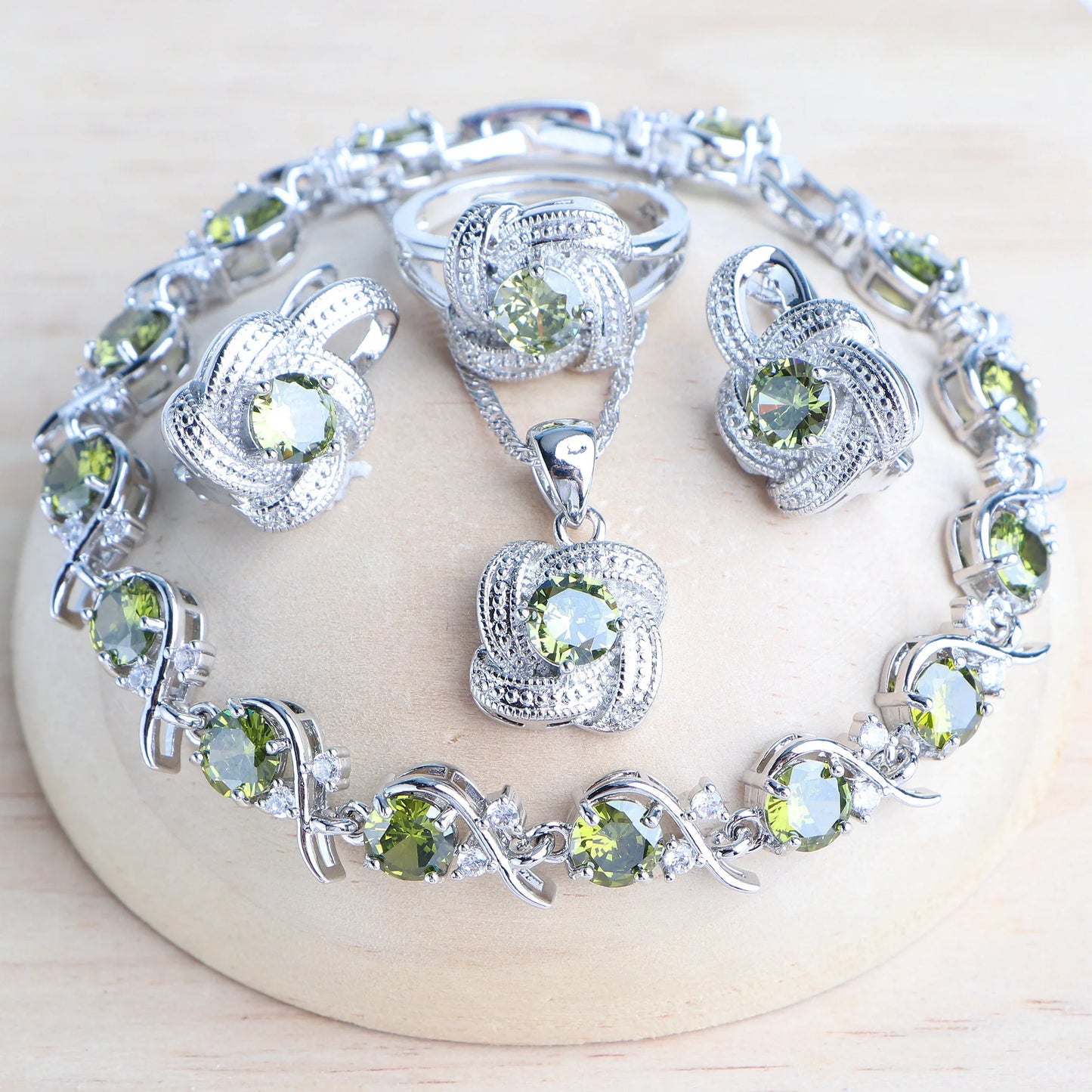 Blue Zirconia Women Jewelry