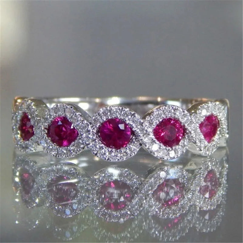 Red/Green Women Ring