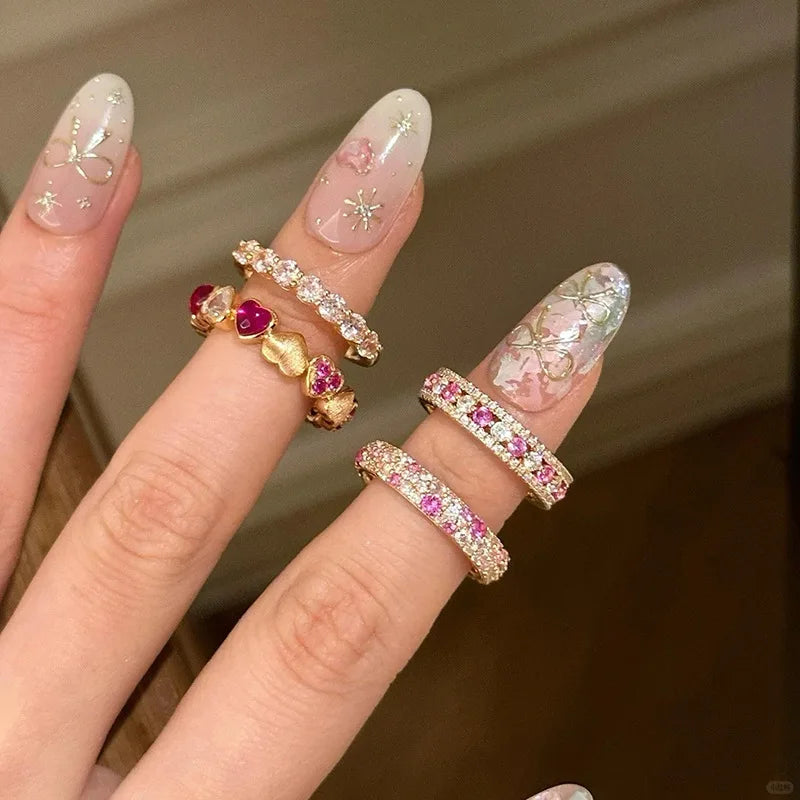 Rose Pink Princess Ring