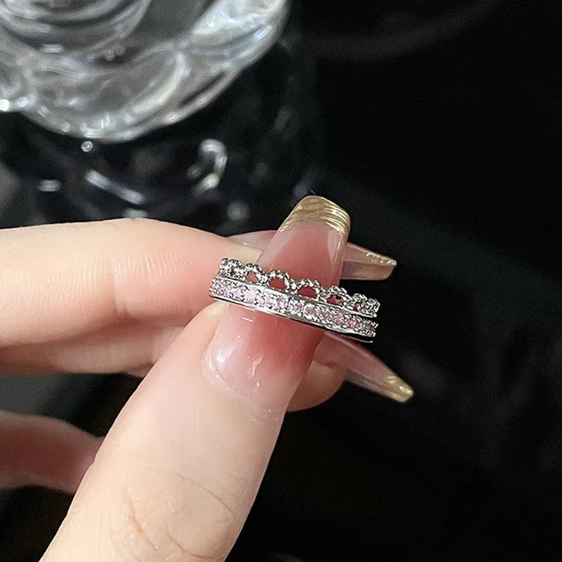 Rose Pink Princess Ring