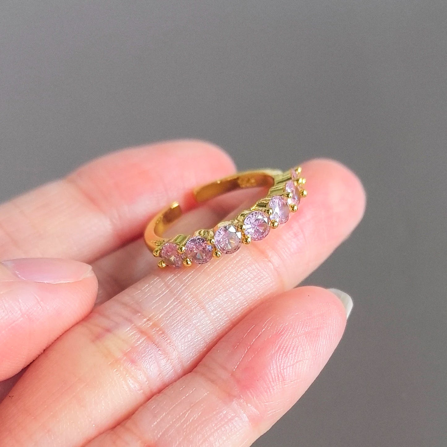 Rose Pink Princess Ring