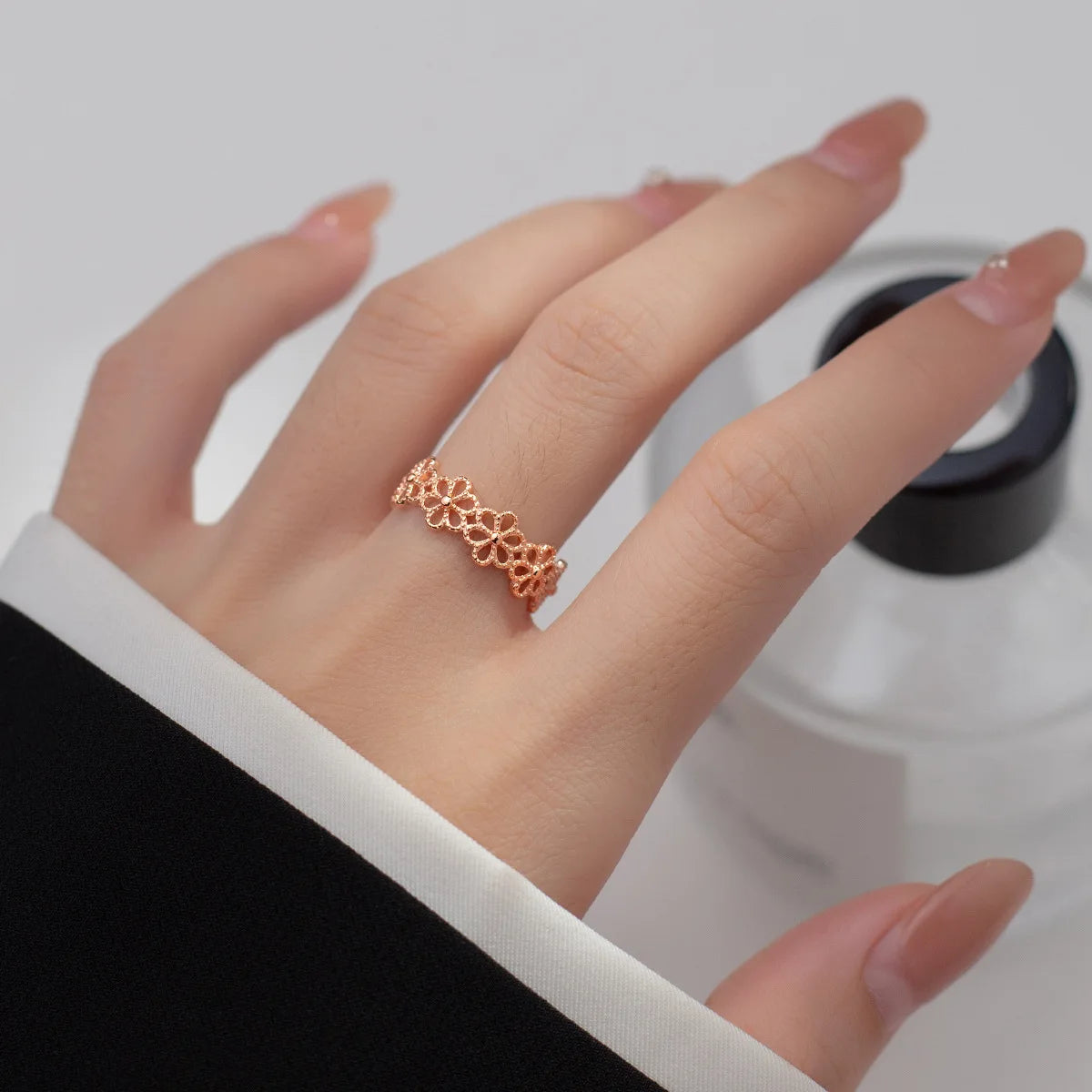 Rose Pink Princess Ring